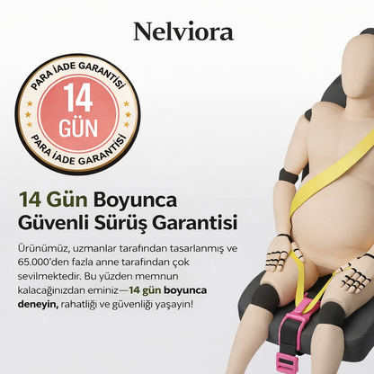 Nelvoira - Hamileler İçin Emniyet Kemeri Desteği