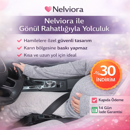 Nelvoira - Hamileler İçin Emniyet Kemeri Desteği